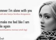 Lirik Lagu Lovesong – Adele: Ungkapan Cinta yang Mendalam